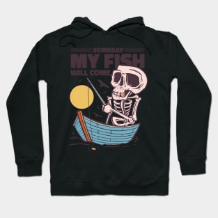 Fishing Skeleton Hoodie